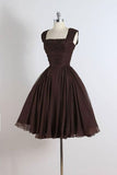 Vintage Tulle Prom Dress Short Homecoming Dresses 18th Birthday Outfits HZ1024