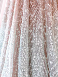 Sexy A Line High Neckline Sequin Long Evening Dress Beads Prom Dress HZ1024