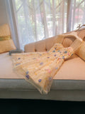 Cute Ball Gown Straps Champagne Short Tulle Homecoming Dresses 18th Birthday Outfit HZ1024