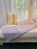 Modest A Line Spaghetti Straps Long Lilac Lace Prom Dress Evening Dresses HZ1024
