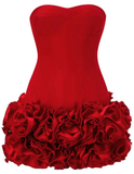 Sexy Sheath Straps Burgundy Homecoming Dresses Short Hoco Dress With Flowers HZ1024
