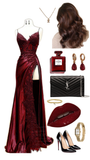 Pretty Sheath Straps Sleeveless Burgundy Long Slit Slit Prom Dresses Evening Dress With Lace HZ1024