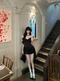 Black 18th A Line Off The Shoulder Satin Short Homecoming Dress Birthday Outfits HZ1024