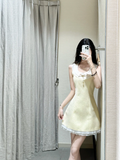 Simple A Line Satin Short Homecoming Dress 18th Birthday Outfits HZ1024
