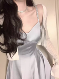 Simple A line Straps White Homecoming Dress 21st Birthday Outfit HZ1024